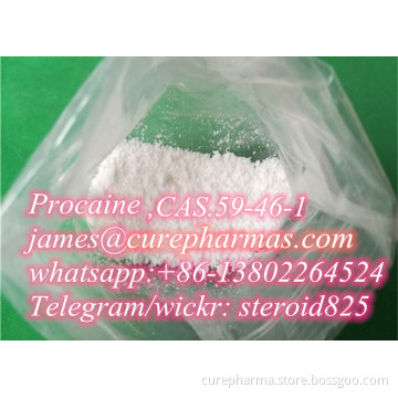 High quality Procaine CAS 59-46-1 Procaine hcl Procaine Hydrochloride factory CAS:51-05-8